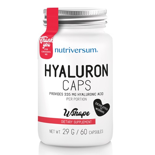 Nutriversum Wshape Hyaluron, 60 Capsules